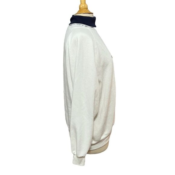 Vintage Active Exchange Sz Large Nautical Long Sleeve Turtleneck Sweatshirt - Picture 6 of 9